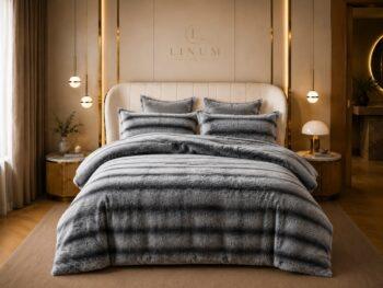 Lenjerie de pat Fluffy – Gri